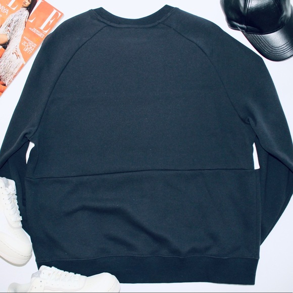 NIKE Air Black and White Crewneck Sweater - Picture 3 of 3